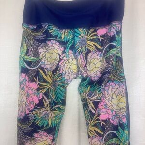 Floral Patterned Leggings XS Breathe